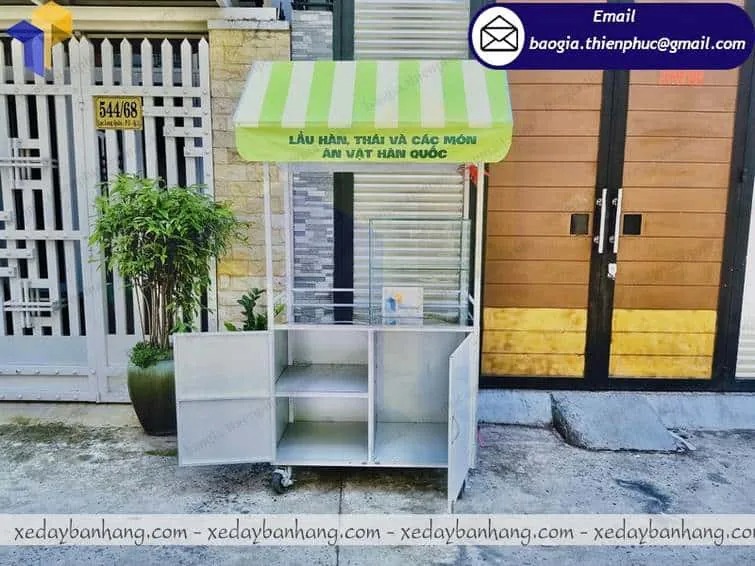 báo giá Xe bán đồ ăn vặt Hàn Quốc