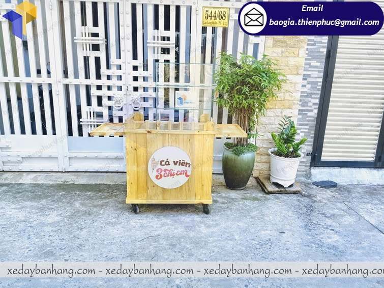 đóng Xe bán cá viên tân việt sin