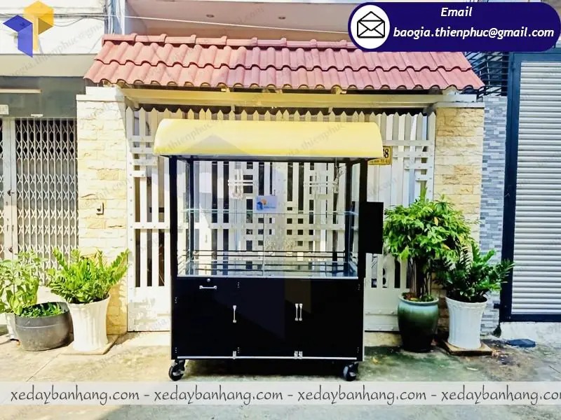 gia công xe cá viên chiên bằng inox