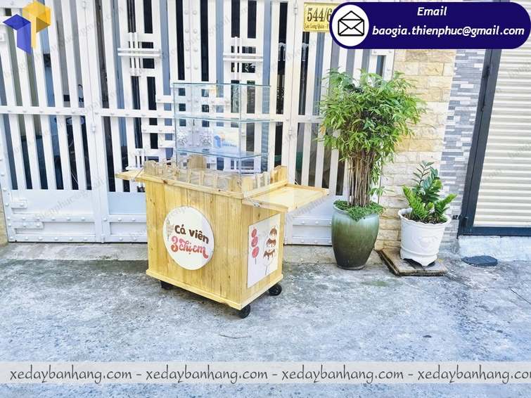 mẫu Xe bán cá viên tân việt sin đẹp