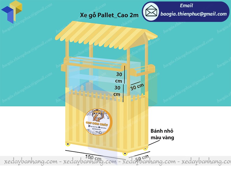 quầy bán thức ăn nhanh