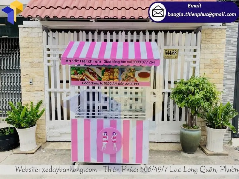 thiết kế tủ bán xiên que trà sữa thiết kế tủ bán xiên que trà sữa