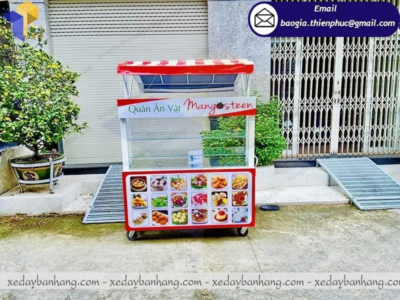 thiết kế xe đẩy inox bán cá viên thiết kế xe đẩy inox bán cá viên