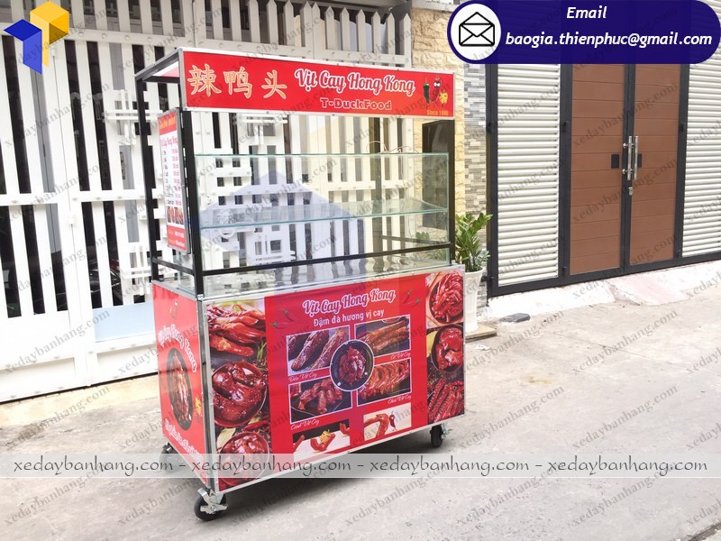 tủ bán thức ăn nhanh giá rẻ