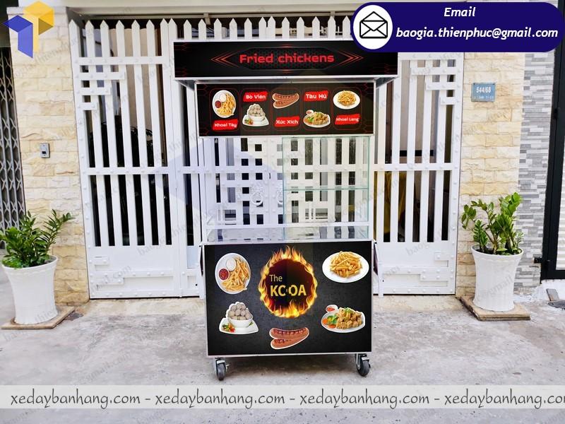 tủ trưng bày xiên que