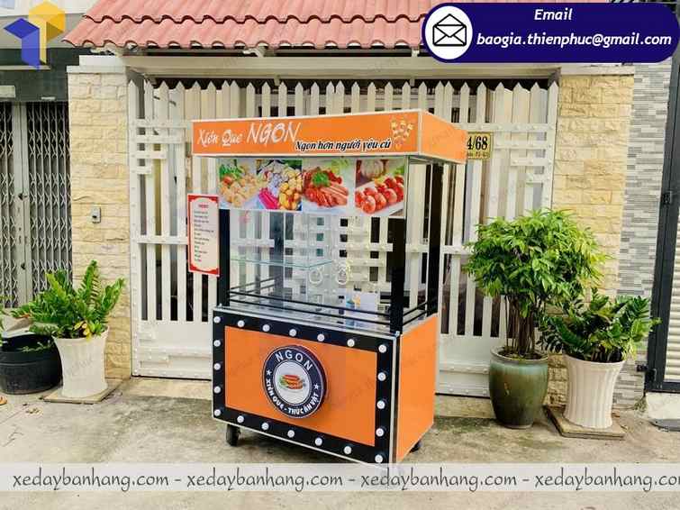 xe bán cá viên chiên ăn vặt bao nhiêu tiền