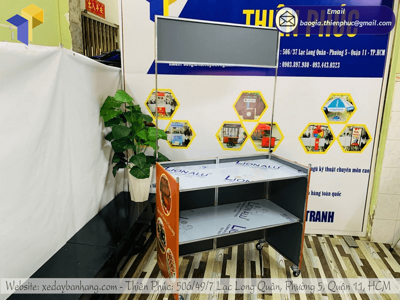 Chuyên cung cấp Quầy Bán Đồ Ăn Gấp Gọn