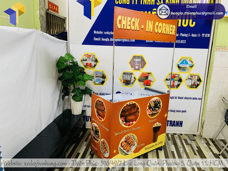 Chuyên cung cấp Quầy Bán Đồ Ăn Lưu Động