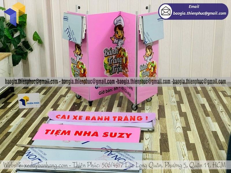 xe bán đồ ăn vỉa hè