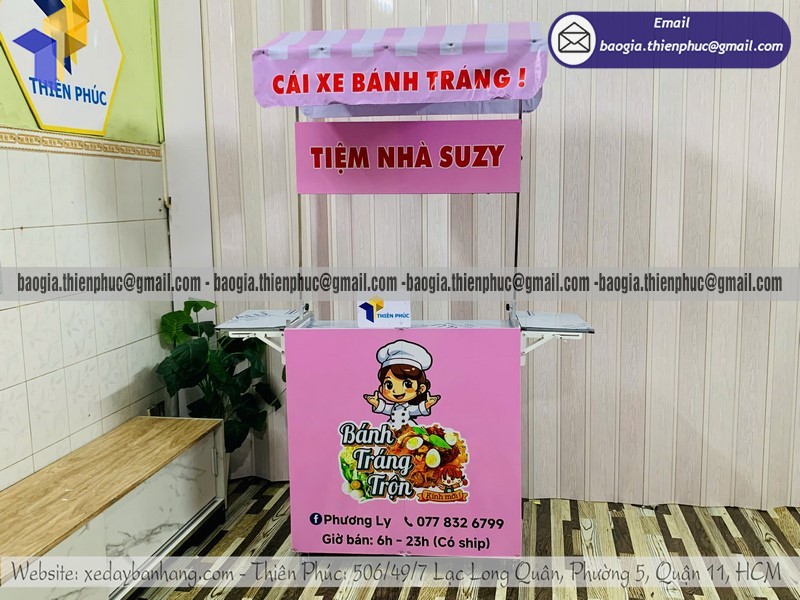 xe bán đồ ăn lắp ráp