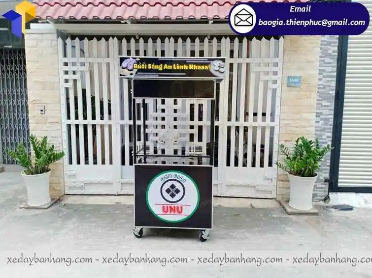 xe bán đồ ăn vặt bằng sắt xe bán đồ ăn vặt bằng sắt