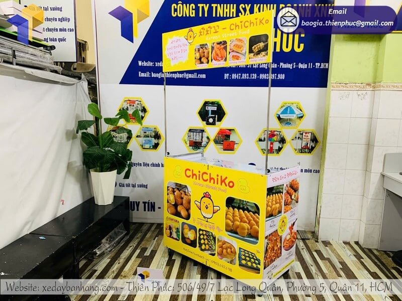 xe bán đồ ăn vặt