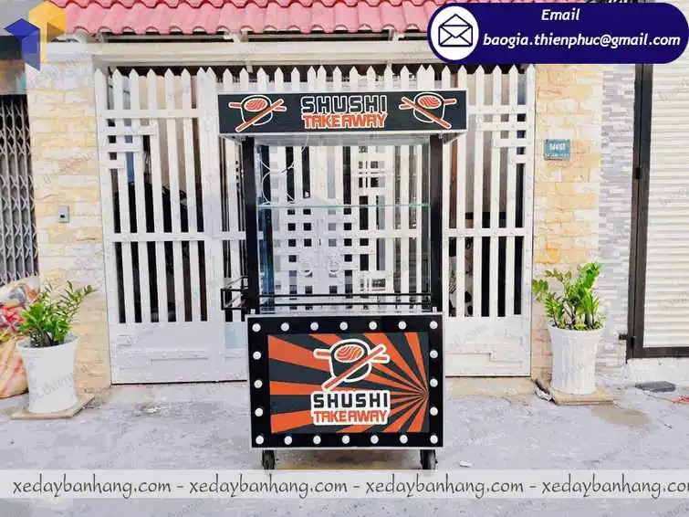 xe bán sushi vỉa hè xe bán sushi vỉa hè