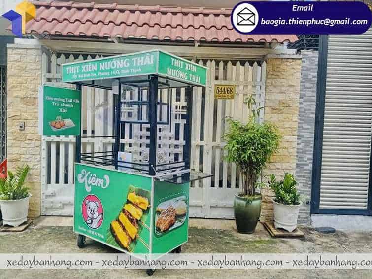 xe bán xiên que nướng bao nhiêu tiền