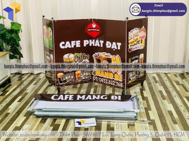 xe bán cafe mang đi