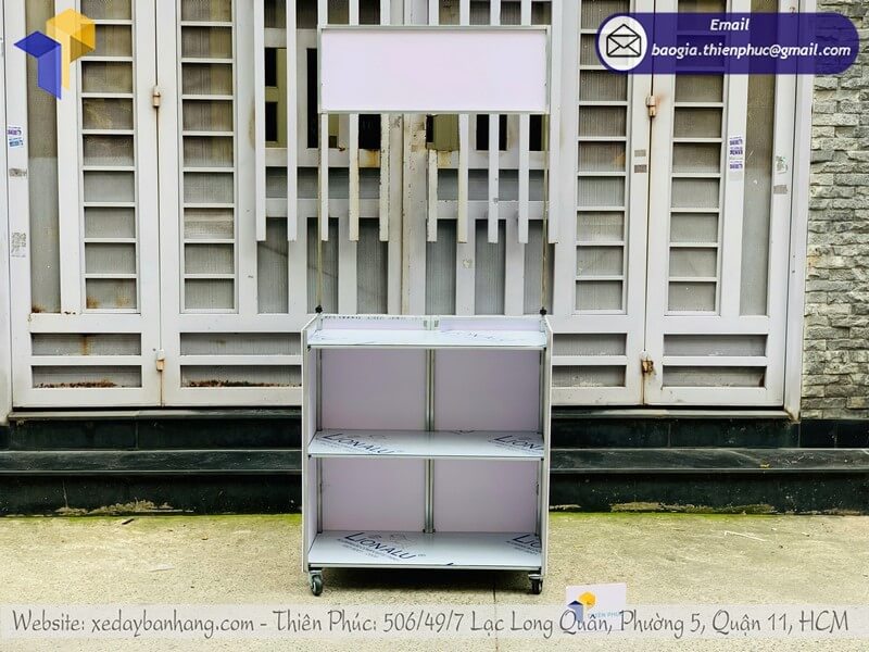 xe đẩy bán hàng ăn sáng