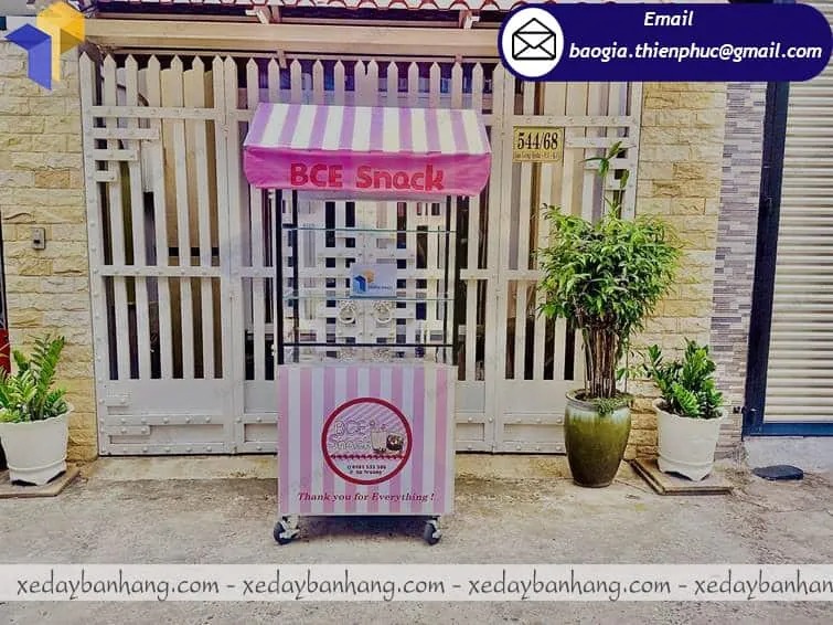 xe đẩy bán đồ ăn vặt xe đẩy bán đồ ăn vặt