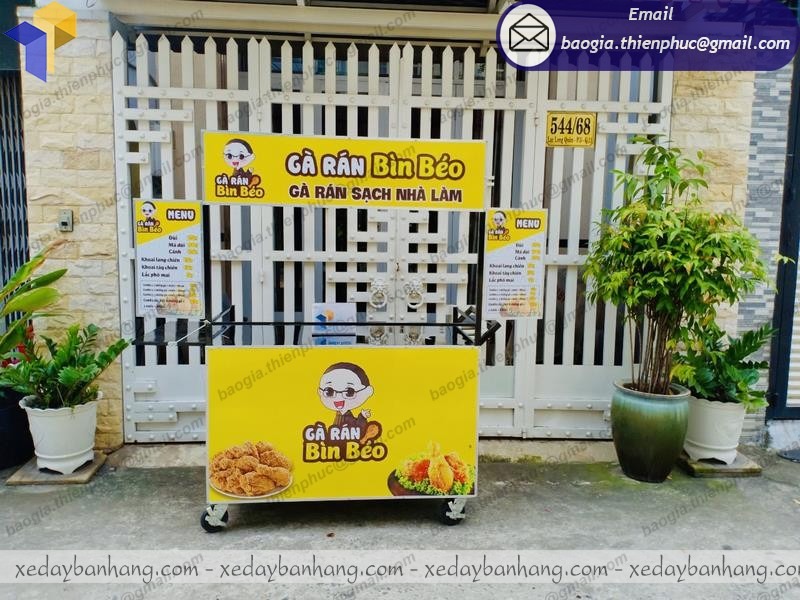 xe đẩy bán gà rán giá rẻ xe đẩy bán gà rán giá rẻ