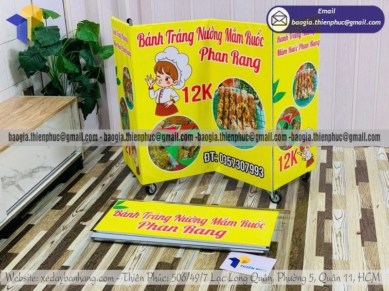 xe bán hàng vỉa hè