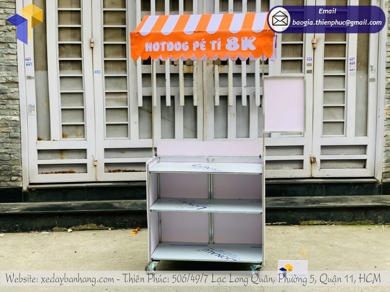 xe bán hotdog di động