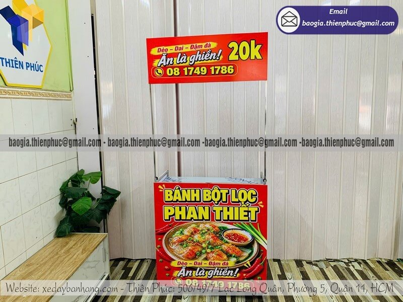 xe bán bánh bột lọc xe bán bánh bột lọc