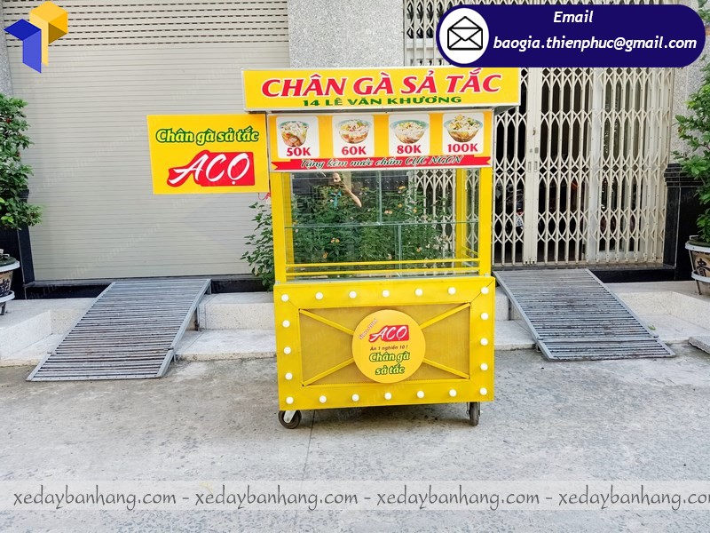 xe bán hàng ăn vặt giá rẻ xe bán hàng ăn vặt ở hcm