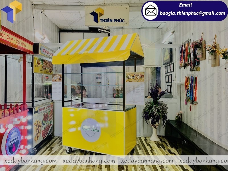 xưởng đóng tủ bán cá viên chiên